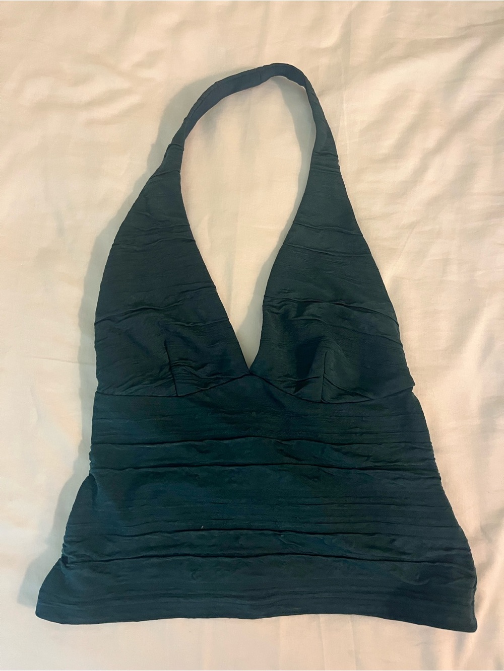 Urban Outfitters Black Halter V-Neck Top